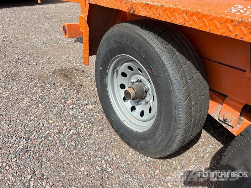 Snake River DMP610 10 ft T/A Dump Utility Trailer Bañera