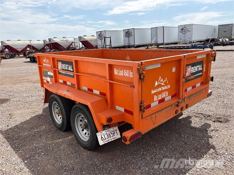 Snake River DMP610 10 ft T/A Dump Utility Trailer Bañera