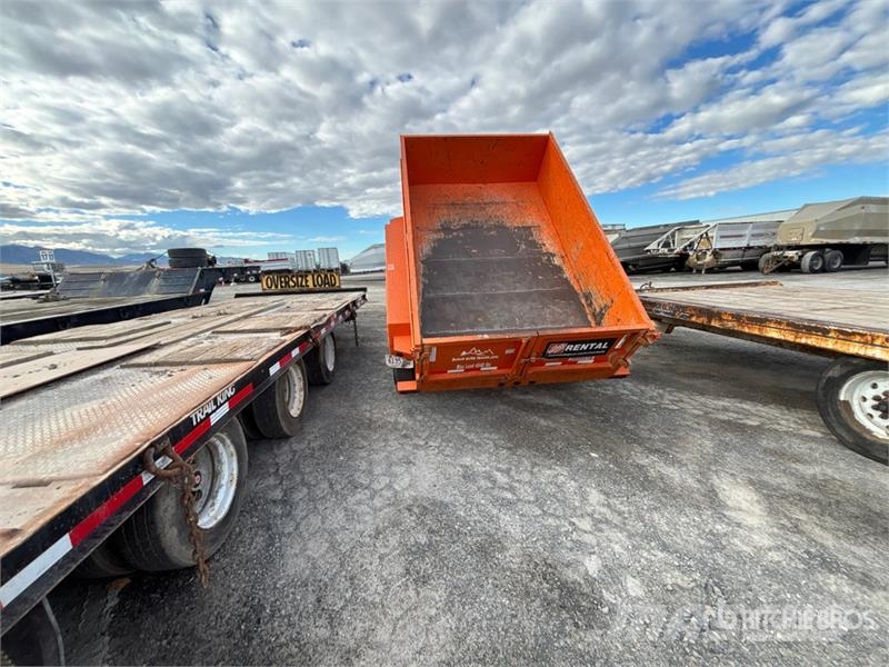 Snake River DMP610 10 ft T/A Dump Utility Trailer Savivartės priekabos