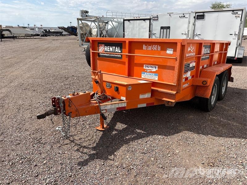Snake River DMP610 10 ft T/A Dump Utility Trailer Bañera