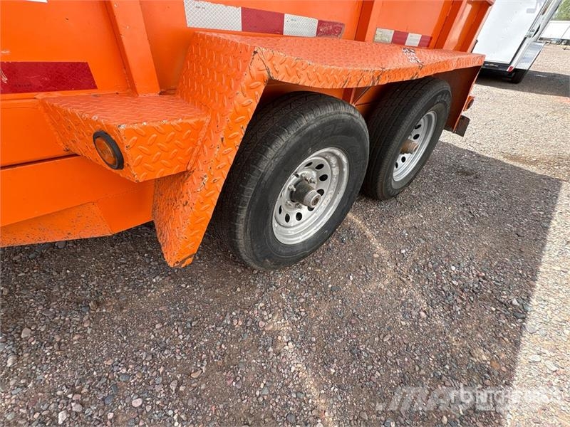 Snake River DMP610 10 ft T/A Dump Utility Trailer Bañera