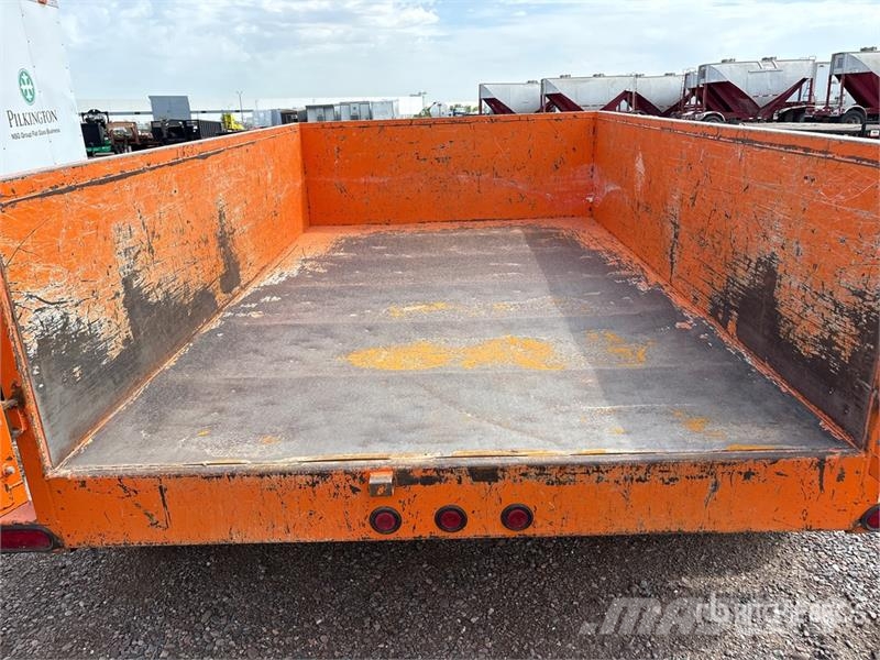 Snake River DMP610 10 ft T/A Dump Utility Trailer Bañera
