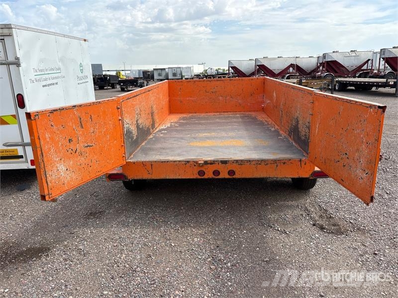 Snake River DMP610 10 ft T/A Dump Utility Trailer Bañera