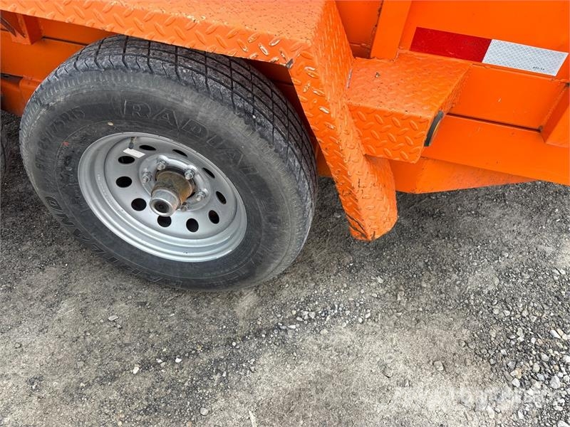 Snake River DMP610 10 ft T/A Dump Utility Trailer Savivartės priekabos