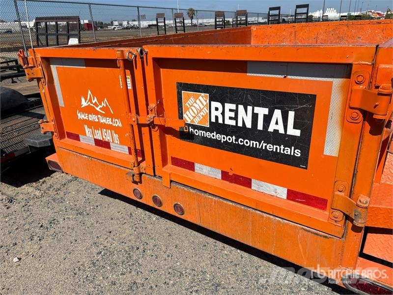  Snake River DMP610 9 ft 10 in T/A Dump Utility Tra Самосвальные прицепы
