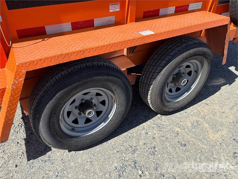  Snake River DMP610 9 ft 10 in T/A Dump Utility Tra Самосвальные прицепы
