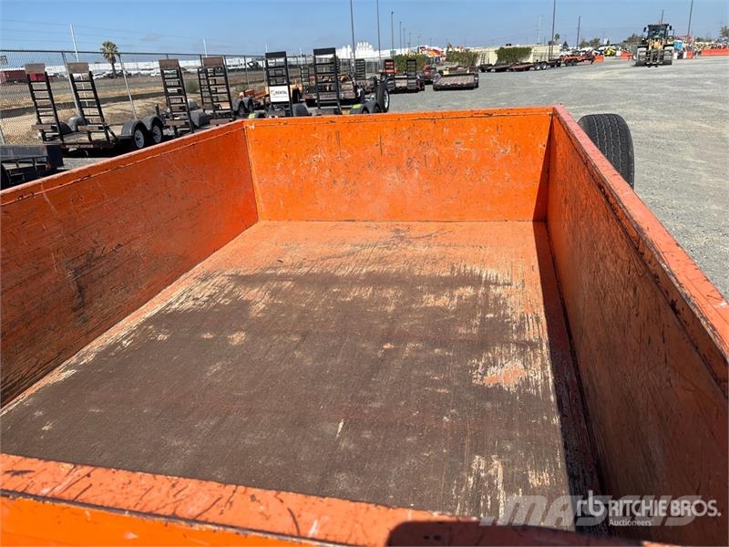  Snake River DMP610 9 ft 10 in T/A Dump Utility Tra Самосвальные прицепы