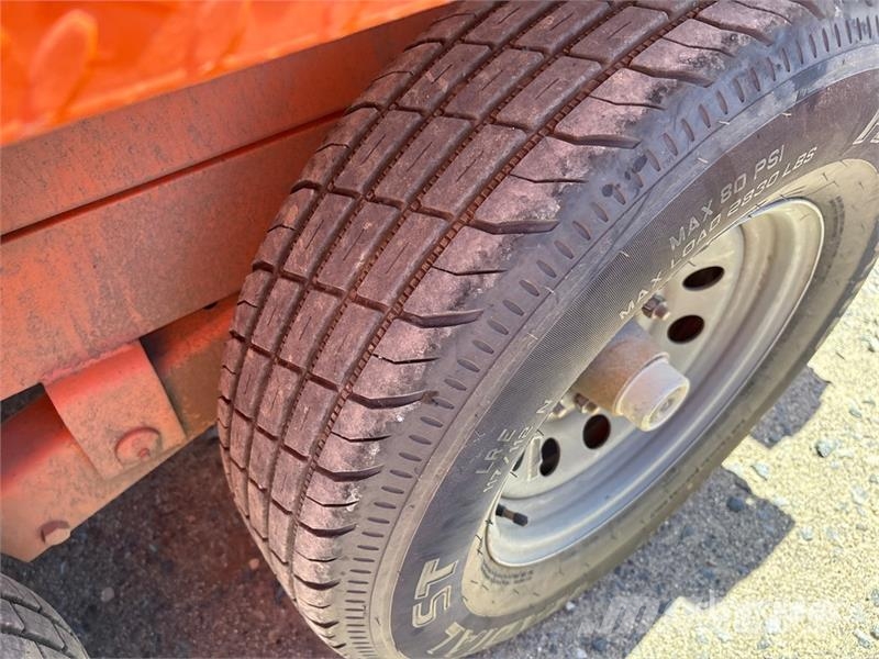 Snake River DMP610 9 ft 10 in T/A Dump Utility Tra Самосвальные прицепы