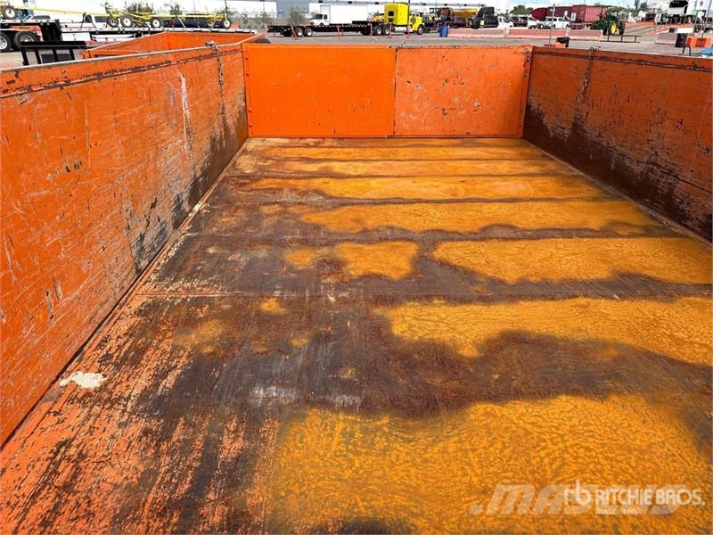 Snake River DMP714 13 ft 8 in T/A Dump Utility Tra Savivartės priekabos