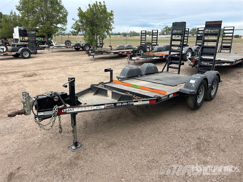 Snake River FB5'X10'-8.8K 10 ft T/A Equipment Trai 차량 운반용 트레일러