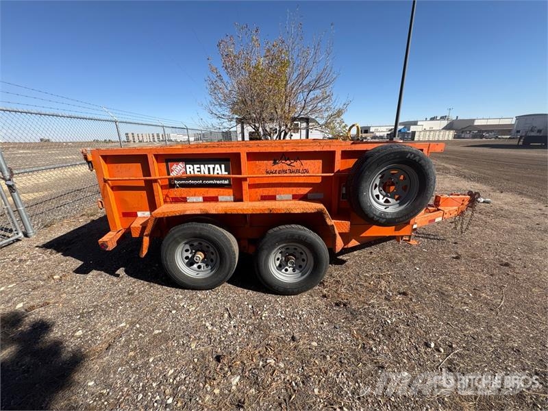  Snake River T/A Dump Utility Trailer 自卸拖车