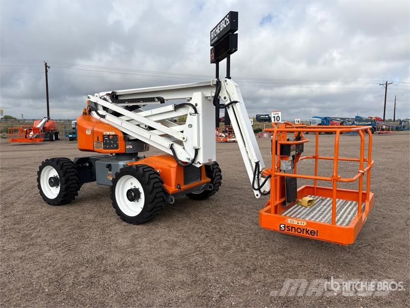 Snorkel A46Jrt 4WD Diesel Articulating Boom Lift Plataforma de trabajo articulada