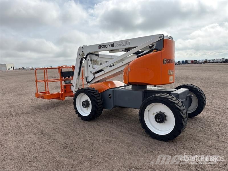Snorkel A46Jrt 4WD Diesel Articulating Boom Lift Plataforma de trabajo articulada