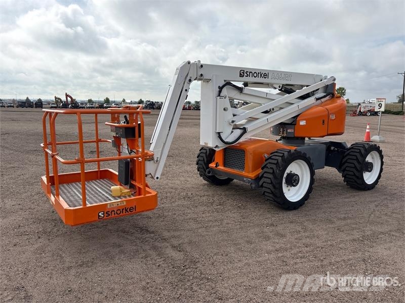 Snorkel A46Jrt 4WD Diesel Articulating Boom Lift Plataforma de trabajo articulada