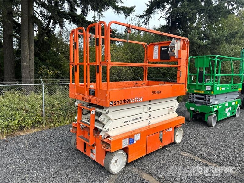 Snorkel S4726E Electric Scissor Lift Škaraste platforme