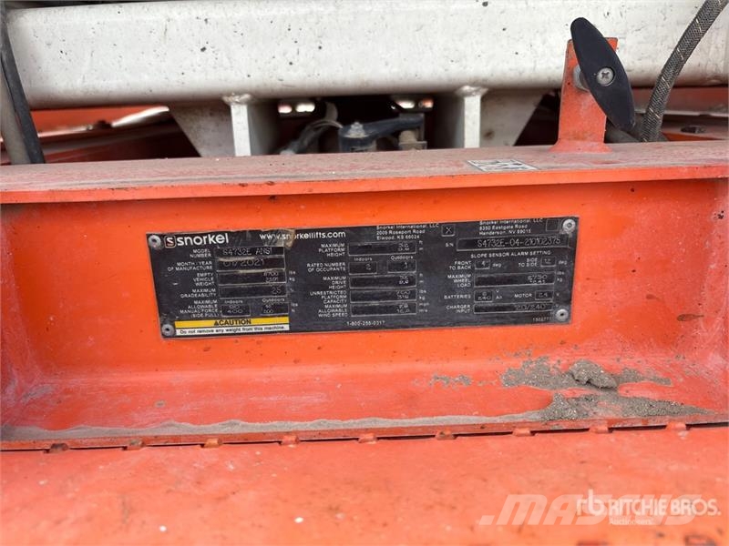 Snorkel S4732E Electric Scissor Lift Plataformas tijera