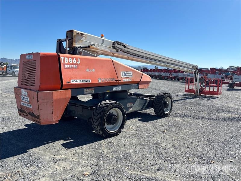 Snorkel TB86J 4WD Diesel Telescopic Boom Lift Telescoophoogwerkers