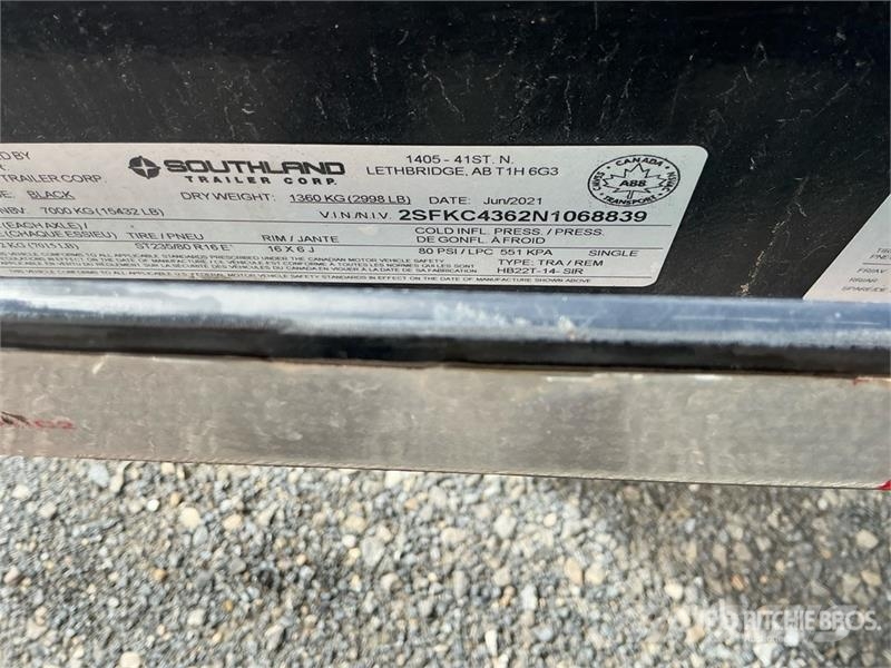 Southland Flatbed Trailer Planhengere