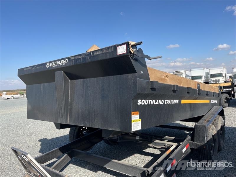 Southland SL714-14K 14 ft T/A Dump Utility Trailer Bañera