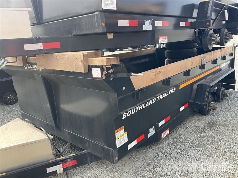 Southland SL714-14K 14 ft T/A Dump Utility Trailer Bañera