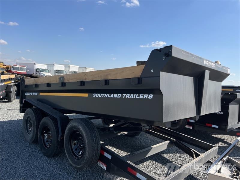 Southland SL714-14K 14 ft T/A Dump Utility Trailer Bañera