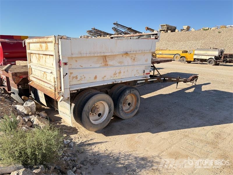Special T/A Pup End Dump Trailer Kipper