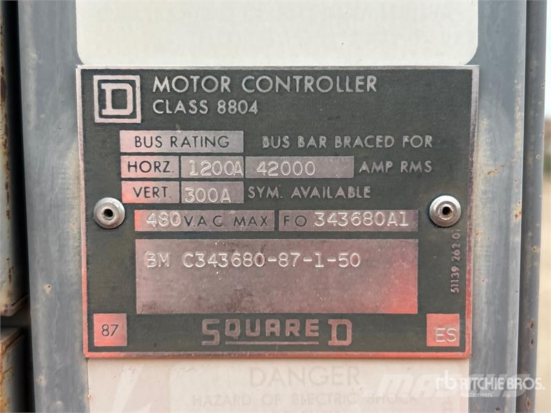 Square D 1200A Frequency Controller Outros componentes