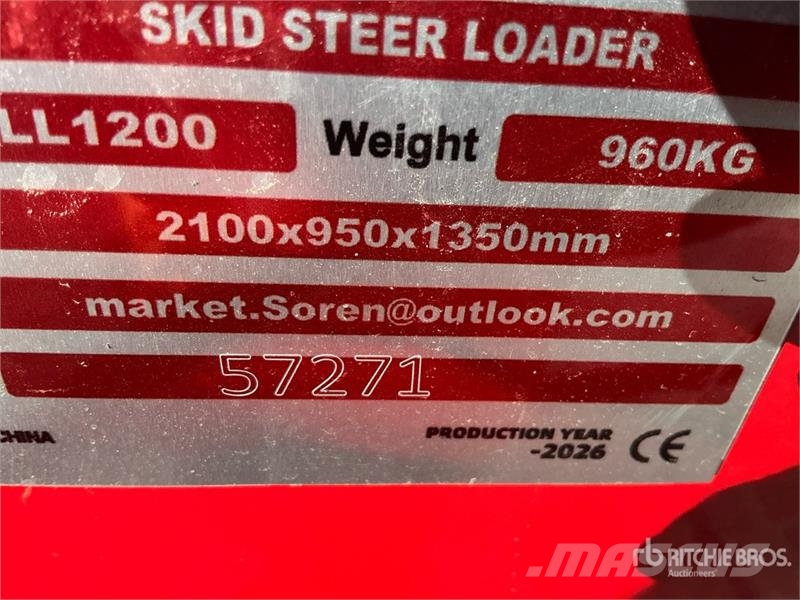 SSL1200 Mini Red Yanmar Diesel Compact Track Loade Mini incarcator
