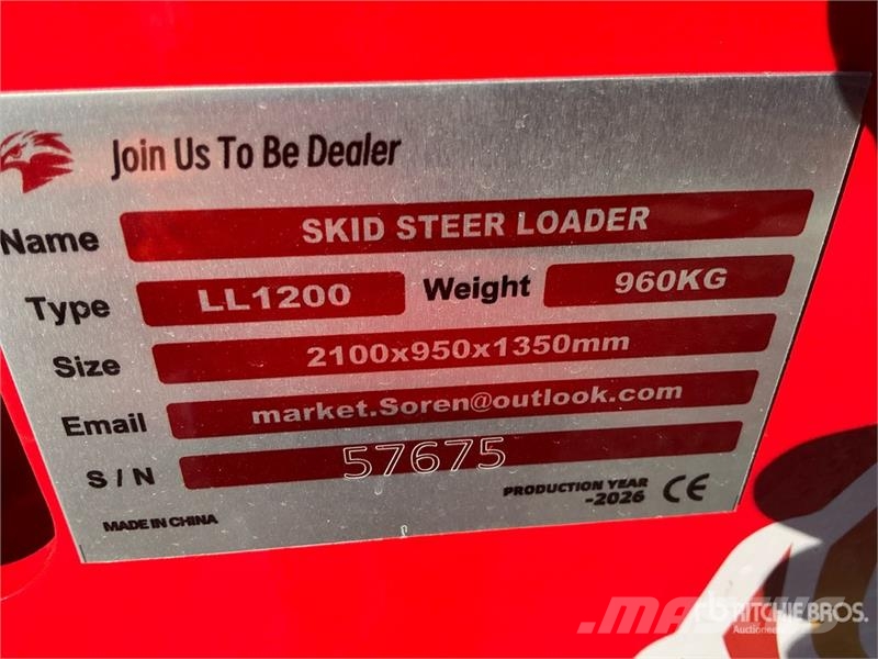 SSL1200 Mini Red Yanmar Diesel Compact Track Loade Mini incarcator