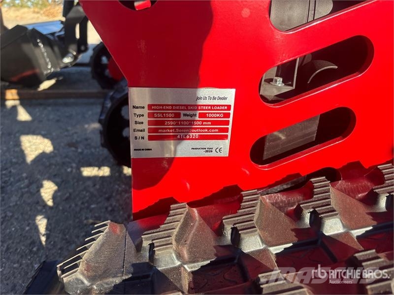  SSL1500-RED Mini Compact Track Loader (Unused) لوادر انزلاقية التوجيه