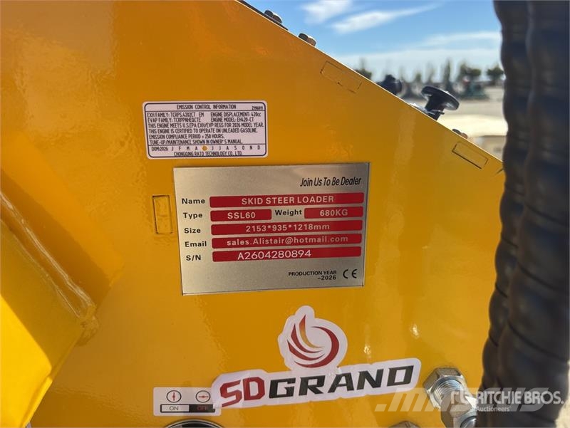 SSL60 Mini Compact Track Loader (Unused) Мини-погрузчики