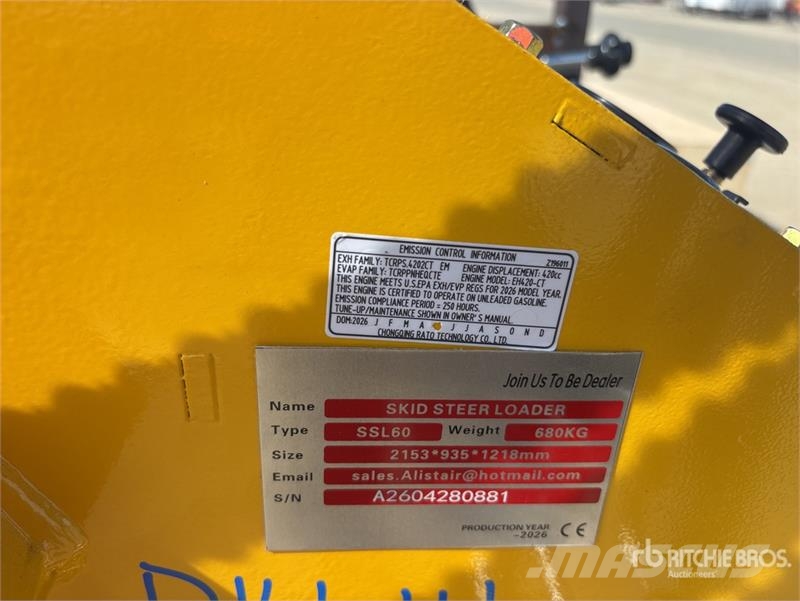 SSL60 Mini Compact Track Loader (Unused) Мини-погрузчики