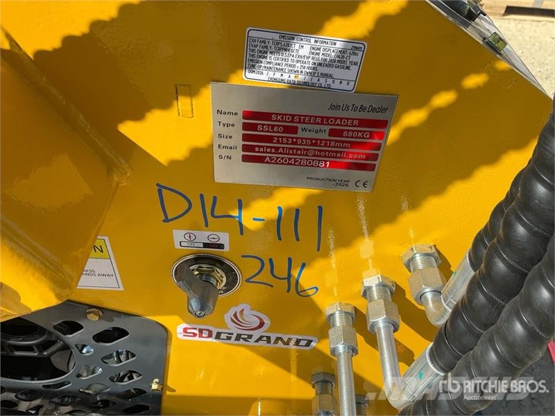 SSL60 Mini Compact Track Loader (Unused) Мини-погрузчики