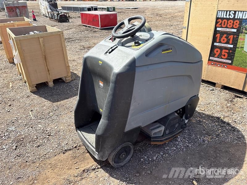 Stand-On Electric Floor Scrubber 기타 트레일러
