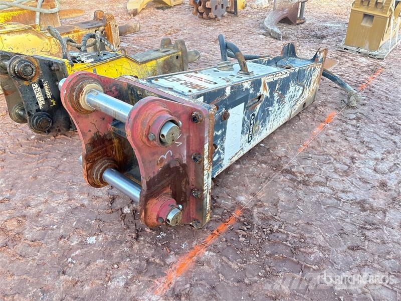 Stanley MB80EX 6.5 in Hydraulic Breaker - Fits Stanley Martelos / Rompedores