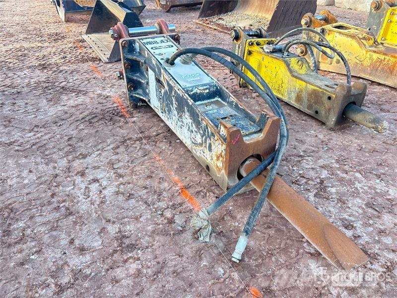 Stanley MB80EX 6.5 in Hydraulic Breaker - Fits Stanley Martelos / Rompedores