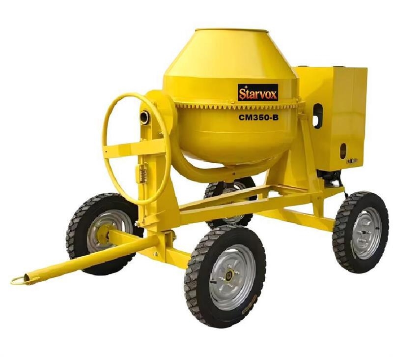 STARVOX CM350-B Gasoline Tilting Drum Portable Con Betoonisegistid