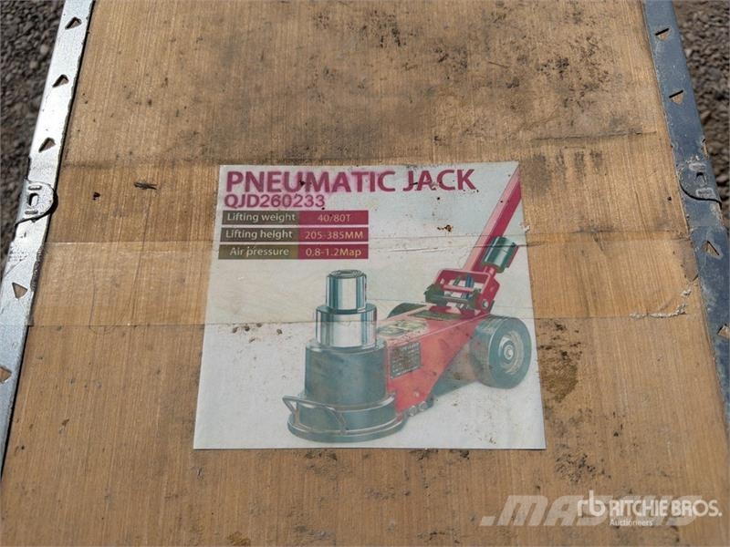  STARVOX JB80T 80 ton Pneumatic/Hydraulic Floor Jac Būvniecība- Citi