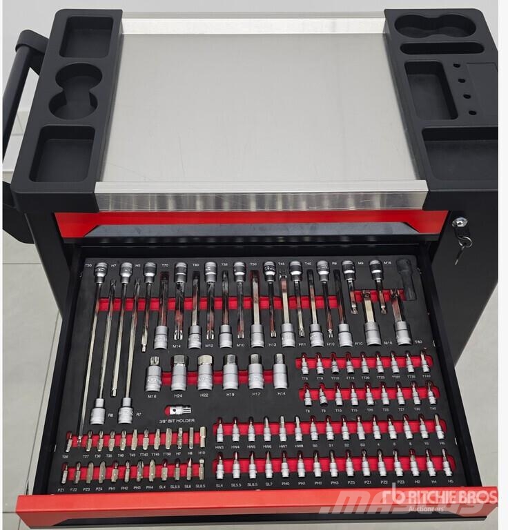 STARVOX JS-RC07 Tool Cart w/ (258) pcs Tool Set (U 其他組件