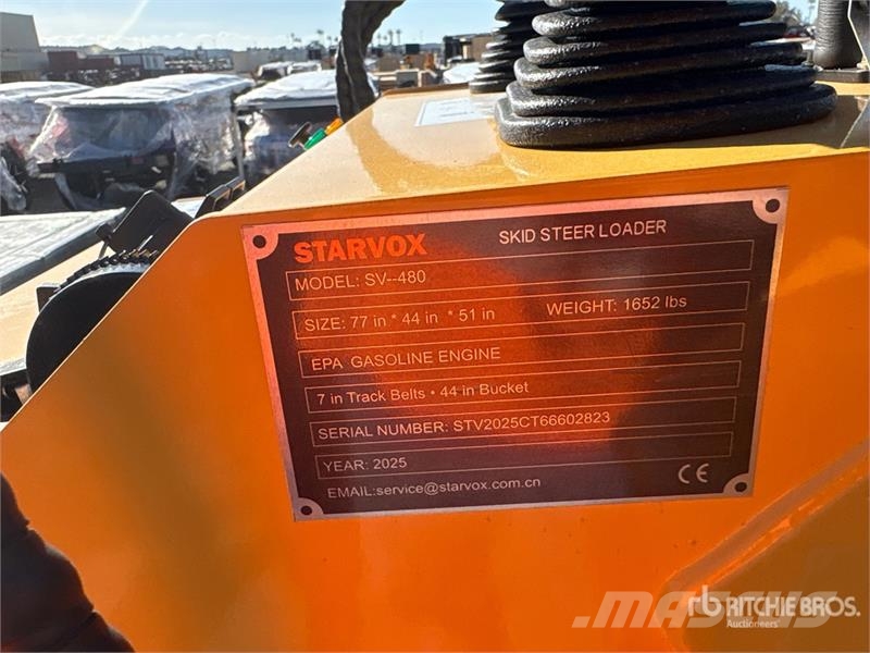 STARVOX SV-480 Mini Compact Track Loader (Unused) Smykem řízené nakladače