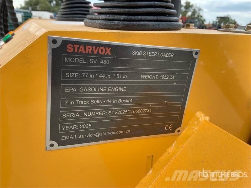 STARVOX SV-480 Mini Compact Track Loader (Unused) Chargeuse compacte
