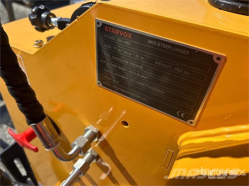  STARVOX SV-480 Mini Compact Track Loader (Unused) Šmykom riadené nakladače