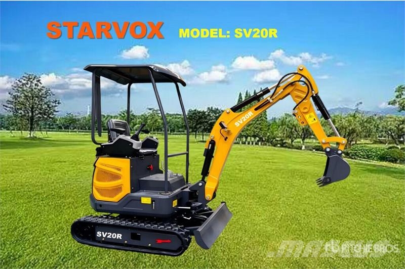 STARVOX SV20R Mini Excavator (Unused) Mini Escavadoras <7t