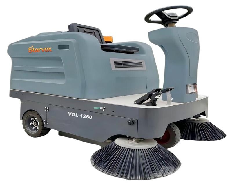 STARVOX VOL-1260 Ride-On Electric Floor Sweeper (U Andre gressmaskiner