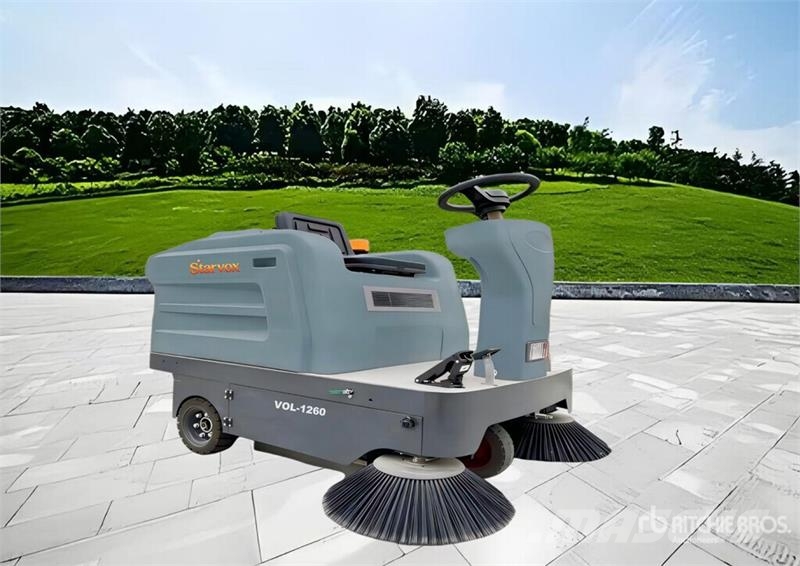 STARVOX VOL-1260 Ride-On Electric Floor Sweeper (U Andre gressmaskiner