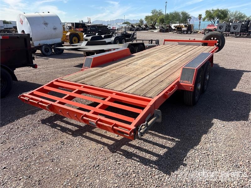 STC KLB18T-14BT 18 ft T/A Equipment Trailer Auto pārvadāšanas treileri