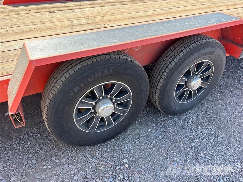 STC KLB18T-14BT 18 ft T/A Equipment Trailer Auto pārvadāšanas treileri