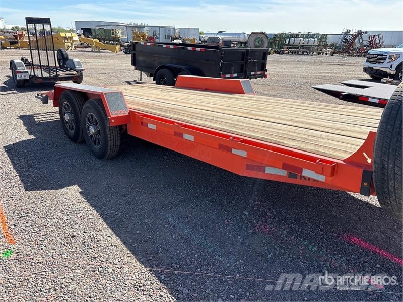 STC KLB18T-14BT 18 ft T/A Equipment Trailer Auto pārvadāšanas treileri