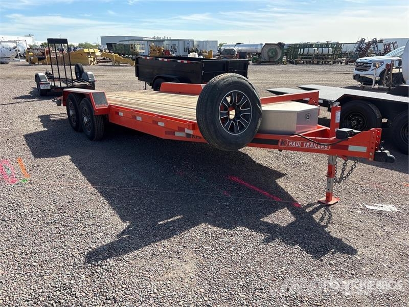 STC KLB18T-14BT 18 ft T/A Equipment Trailer Auto pārvadāšanas treileri
