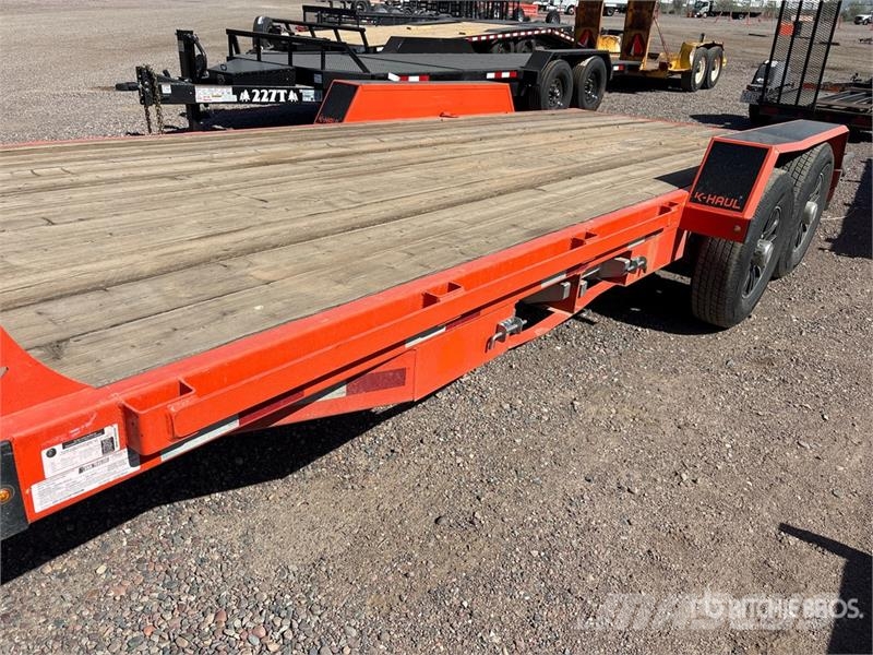 STC KLB18T-14BT 18 ft T/A Equipment Trailer Auto pārvadāšanas treileri